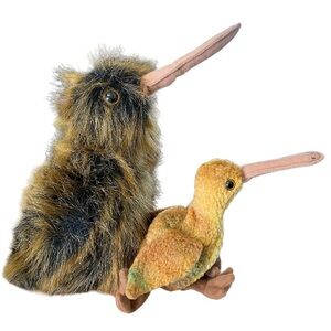Ty Beanie Buddy and Beanie Baby Beak Kiwi Bird